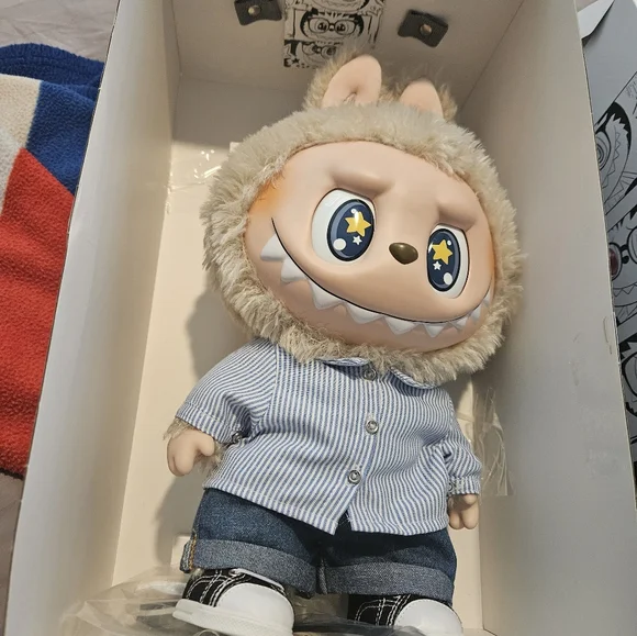 POP MART THE MONSTERS FLIP WITH ME Vinyl Plush Doll NEW (USA SELLER) Out Of Box - Picture 12 of 12